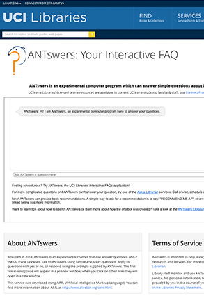 ANTswers Chatbot