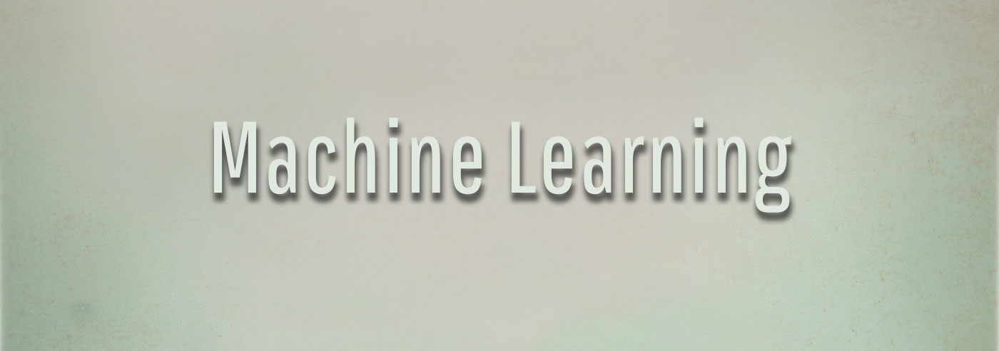 Machine Learning header