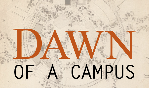 Dawn of a campus graphic