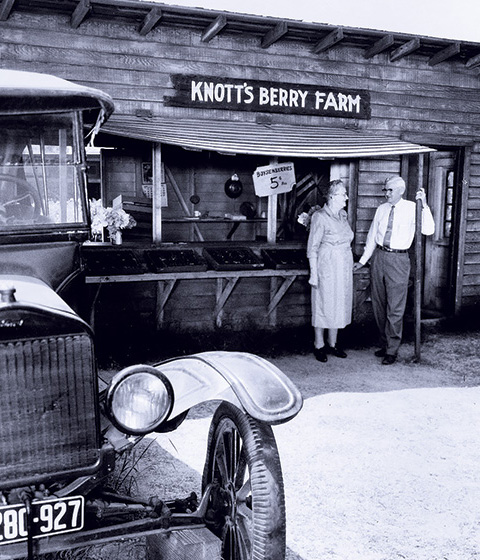 Knott's Original Berry Stand.