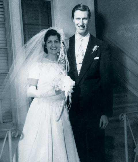 Bluma And Bernie Glasser Wedding Photo