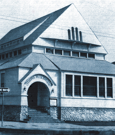 Temple Beth Sholom On 8th And Bush.