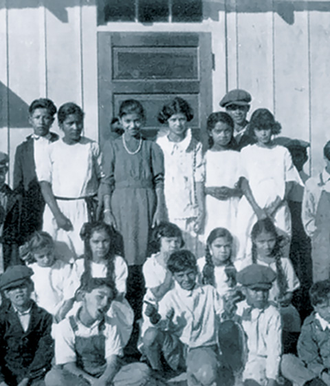 Students at Sycamore School.