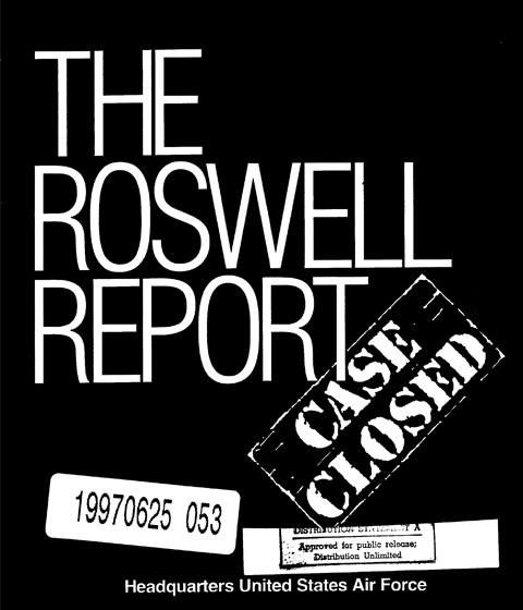 cover of report on roswell