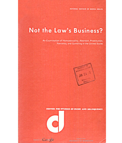 cover of not the laws business