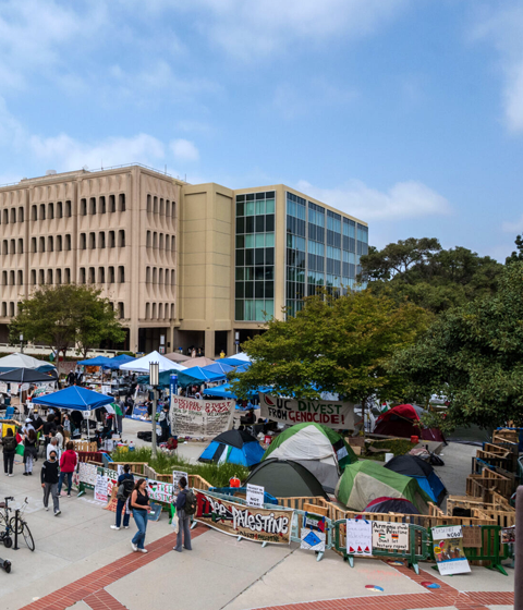 view of encampment