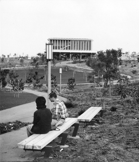 Students in Campus Park