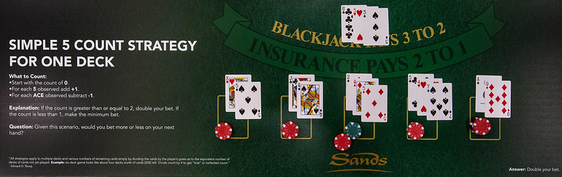 Simple 5 Count Strategy for One Deck